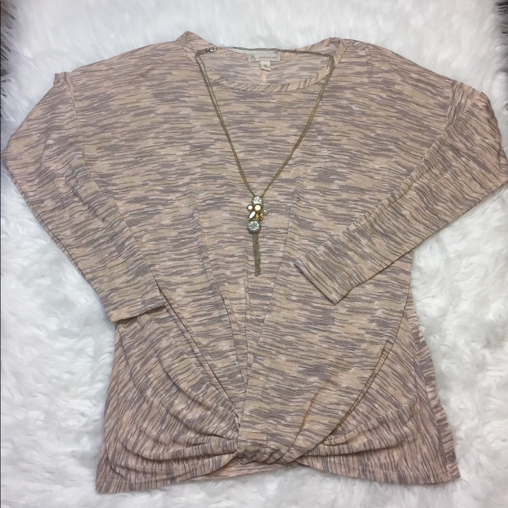 Cb Established 1962 light knit sweater size M